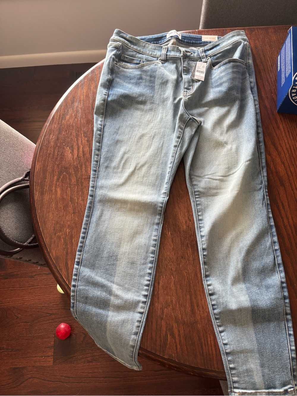 Lane Bryant Light Blue Skinny Jeans